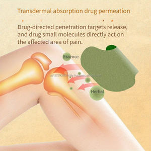 Parches de Moxibustión para Aliviar el Dolor de Rodilla, Almohadillas Térmicas Herbales Naturales de Artemisia para Comodidad Articular, Soporte para la Artritis y Relajación Muscular - Product Image 4