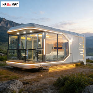 Capsule hôtelière sur mesure en acier, mini-hôtel moderne de luxe, chambre capsule spatiale - Product Image 6