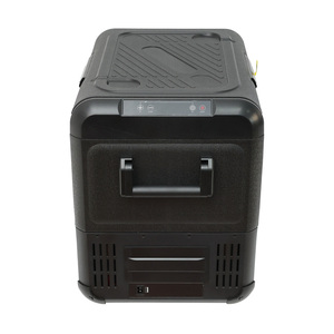 <span class=keywords><strong>Nevera</strong></span> Portátil Pequeña de 45L con Compresor DC de Doble Zona, Refrigerador para Coche, Camping y Picnic, 12V-24V, con <span class=keywords><strong>Ruedas</strong></span> y Asa - Product Image 4
