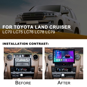 Navihua Car Multimedia Player GPS WIFI <b>Stereo</b> Radio DVD Player for Toyota Land Cruiser LC76 LC75 LC70 LC78 LC79 2007-2023 - Product Image 4