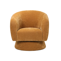 Fauteuil d'appoint en tissu de style moderne pour salon, hôtel, villa et bureau à domicile - Design de loisirs