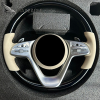 Volant en bois de pêche personnalisé haut de gamme pour Mercedes Benz Classe S GLE 350 GLS GLE S400 2018 2020 MBH 809 ZC