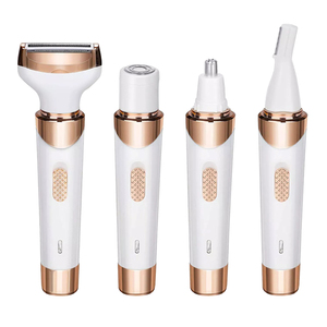 Depiladora Eléctrica Inalámbrica 4 en 1 para Mujer, Multifuncional, Recortadora de <span class=keywords><strong>Vello</strong></span> Púbico, Depiladora Facial, para Autos y Casas Rodantes - Product Image 1