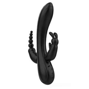 <span class=keywords><strong>Vibrator</strong></span> kelinci 12 fungsi, <span class=keywords><strong>Vibrator</strong></span> Dildo <span class=keywords><strong>Mini</strong></span> lucu ganda ganda dengan 12 fungsi g-spot dan p-spot Anal, dapat diisi ulang - Product Image 3
