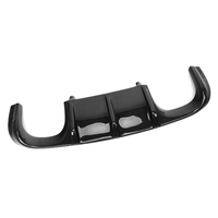 Fibre de carbone de style HM pour BMW série 3 Double face Double diffuseur de sortie d'échappement Applicable pour les modèles 2009-2013 E90 E92 E93 M3