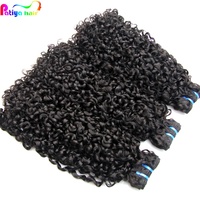 SDD Super Double Drawn Pixie Curl Cambodian Raw Hair Bundles Full End Meilleure Qualité Grade 16A Pixie Curly 100% Cheveux Humains Naturels