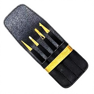 ASAP – Nouvel ensemble de pinces à épiler personnalisées en acier inoxydable léger et durable pour cils et sourcils, applicateur de faux cils - Product Image 1