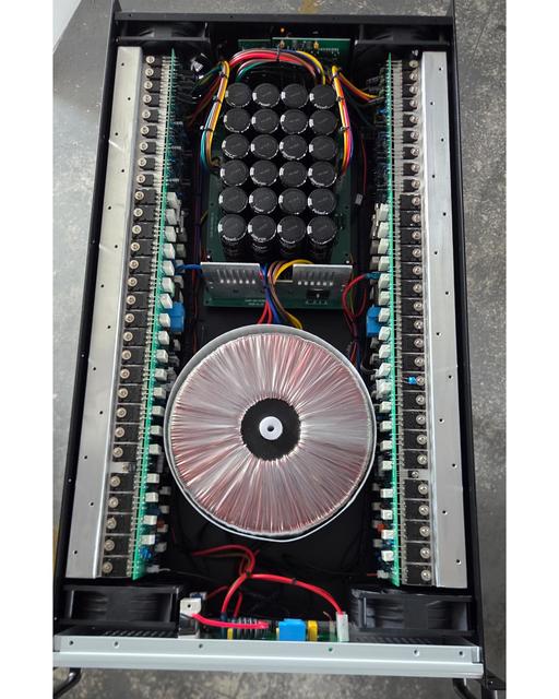 High Performance Class H Professional Audio Power Amplifier 4000W*2 Pure Copper Transformer for Stage & Club Concert