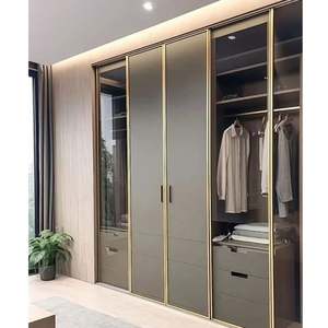 Modern <b>Wooden</b> Portable Wardrobe Closet Manufacturer Customized for Bedroom or Living Room Easy Assembly for Villas - Product Image 1