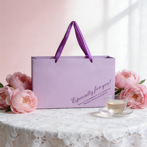 Bolsas de Papel Personalizadas de Lujo con Logotipo, Bolsas de Regalo de Papel para el Día de San Valentín y Bolsas de Agradecimiento para Boutique - Product Image 4