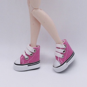 Chaussures miniatures en toile décontractées de 3,5 cm pour poupées BJD, accessoires de maison de poupée, chaussures artisanales pour scènes miniatures - Product Image 6