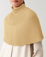 Poncho Femme Pull à col roulé Hiver Nouveau Pur Coton Chaud Peut Personnaliser Différentes Couleurs Style Loisirs et Mode