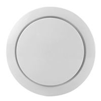 Ventilateur d'extraction intérieur électrique 220V pour bureau maison en plastique mural odeur toilette extracteur d'air OEM personnalisable pour la ferme