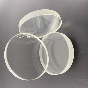Feuille <span class=keywords><strong>de</strong></span> <span class=keywords><strong>verre</strong></span> borosilicaté <span class=keywords><strong>de</strong></span> grand diamètre 360mm d'épaisseur 25mm, <span class=keywords><strong>verre</strong></span> <span class=keywords><strong>de</strong></span> vue, <span class=keywords><strong>verre</strong></span> <span class=keywords><strong>à</strong></span> haute teneur en borosilicate pour instrument optique - Product Image 3