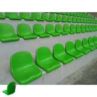 Sièges universels en plastique pour spectateurs, utilisation en stade sportif