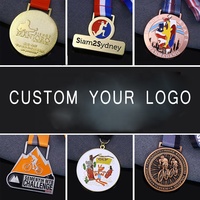 Fabricant de médailles sportives personnalisées Technique de casting pour la course à pied Natation Football Champions Medals Custom