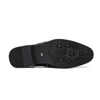 Chaussures pour hommes à boucle métallique à rivets, style mocassin, grandes tailles, support OEM/ODM