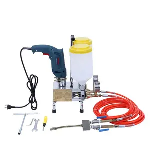 Waterproof Grouting Injection Machine Concrete Pump Langwei High Pressure Polyurethane Hot Product 2019 220V 13 3 Years 5m