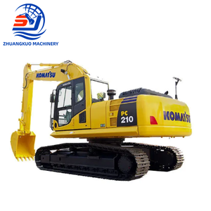 L'excavatrice Komatsu Pc210lc 21 tonnes d'origine japon a utilisé une grande machine de construction lourde voie plus large en vente - Product Image 1