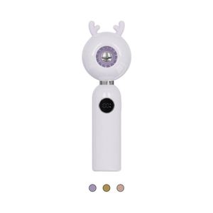 High-Speed Portable Handheld <b>Mini</b> Turbo Hand Fan Rechargeable for Sale - Product Image 1