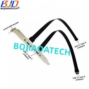 Двойной разъем материнской платы Type-E для разъема 2 * USB 3,1 Type-C адаптер для передачи данных кабель расширения для компьютера Передняя панель - Product Image 1