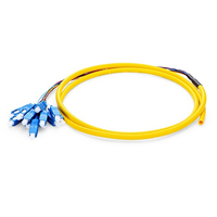 Cable de Fibra Óptica Pigtail SC/UPC de 12 Núcleos de Alta Calidad Apt en Oferta para FTTH