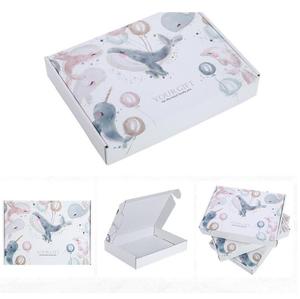 Custom Logo High Quality Printed <strong>Flat</strong> <strong>Pack</strong> Packaging <strong>Box</strong> Corrugated Mailer Shipping Mailing <strong>Box</strong> Luxury Clothing <strong>Box</strong> - Product Image 2