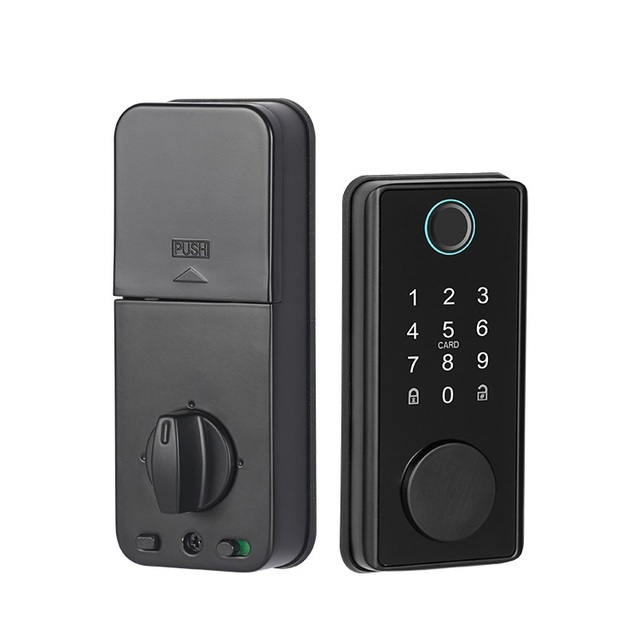 High Quality Smart Door Lock Cylinder Fingerprint TUYA TT Lock APP Digital Smart Knob Lock