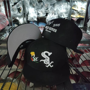 Casquette de sport brodée 3D à 6 panneaux pour les 32 équipes de baseball et de basketball – Logo brodé en gros - Product Image 1