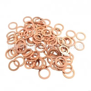 ปะเก็นอ่างน้ำมันเครื่องทองเหลือง 007603-014106 สำหรับเมอร์เซเดส แหวนซีลจุกระบายน้ำมันเครื่อง แหวนรองโลหะ - Product Image 2