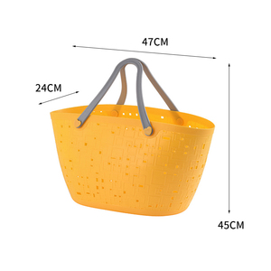 <span class=keywords><strong>Petit</strong></span> <span class=keywords><strong>panier</strong></span> à légumes <span class=keywords><strong>carré</strong></span> en plastique souple de grande taille, <span class=keywords><strong>panier</strong></span> de rangement divers en pp - Product Image 6