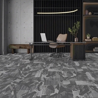 Dalles de moquette tuftées Milliken pour bureau, fourniture d'usine Foshan 2026, carrées, imperméables, 50x50cm, pour usage commercial