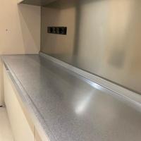 Set Dapur Modular Penyimpanan Kabinet Tahan Air dari Baja Tahan Karat 304 Berkualitas Tinggi untuk Dapur Luar Ruangan dan Taman