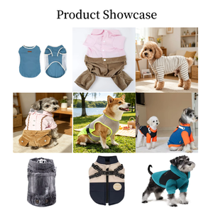 Custom Soft Comfortable Dog Outfit Pet Clothes for Puppies Small Medium Dogs Daily Casual <b>Walking</b> Wear - Product Image 3