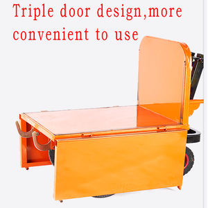 1000kg <span class=keywords><strong>Carretilla</strong></span> Construcción Vehículo de transferencia eléctrica de jardín de <span class=keywords><strong>tres</strong></span> <span class=keywords><strong>ruedas</strong></span>, <span class=keywords><strong>Carretilla</strong></span> de Mano Eléctrica hidráulica <span class=keywords><strong>Carretilla</strong></span> - Product Image 4