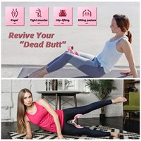 Offres Spéciales femmes réglable multifonctionnel plancher pelvien Muscle formateur post-partum réparation jambe Kegel formateur hommes jambe plus mince