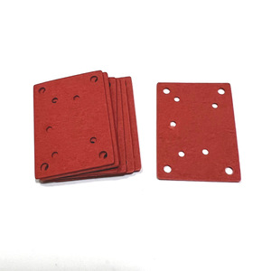Feuille d'isolation en mica rouge à 9 trous traversants pour applications à haute température - Product Image 2