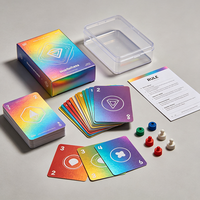 Cartes de jeu de société en gros, impression personnalisée de jeux de cartes, finition mate, cartes adaptées aux familles pour les jeux de table