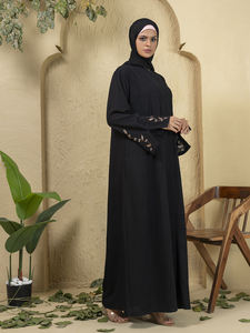 Nouvelle collection de vêtements pour femmes, abaya brodée, hijab, robe musulmane, kimono, Eid, manches longues, ample, abaya arabe, ensemble de Dubaï - Product Image 3