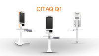 Терминал самообслуживания CITAQ Q1 с ОС Windows, 21.6-дюймовым емкостным сенсорным экраном, процессором Intel Celeron J1900, гарантия 3 года