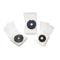 Lame rotative en carbure contrôlée par PLC TUOKE TK512 pour la découpe de fibres d'aramide/carbone et textiles, conception décagonale