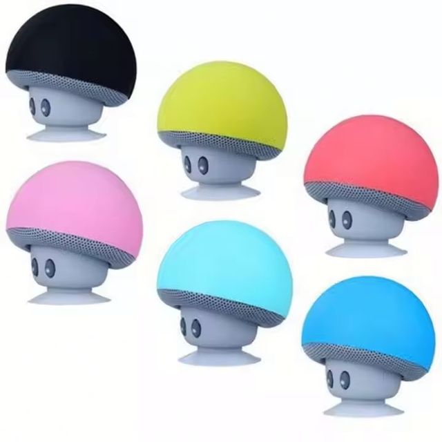 Blue Tooth Speakers Stereo Sound Portable Wireless Speaker with Mushroom Design 5.0 Mini Speaker