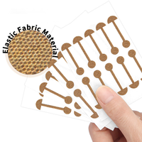 Nouvelles bandes nasales les plus vendues pour la correction et le remodelage du nez, patch élastique en forme d'haltère pour les ailes du nez, autocollant pour les ailes du nez en forme de petit haltère