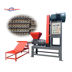 Nuevo Tipo de cáscara de arroz, aserrín, briquetas de carbón vegetal, máquina de proceso, línea de fabricación de carbón vegetal - Product Image 1