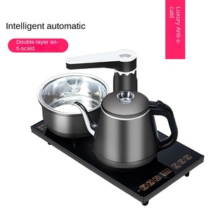 Dispensador de Agua Automático, Hervidor Eléctrico y Tetera, Juego de Vidrio Borosilicato, Diseño Moderno, Doble Pared, Portátil - Product Image 2