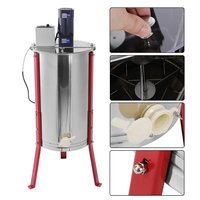 Hot Sale Custom Logo 2/Rahmen Elektrische Honig extraktor Edelstahl Honigbienen zentrifuge