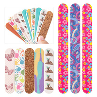 WELLFLYER Ensemble de limes à ongles de NF-001-1 qualité Limes à ongles tampons Double face Emery Board Limes à ongles tampons Outils pour la maison et le salon