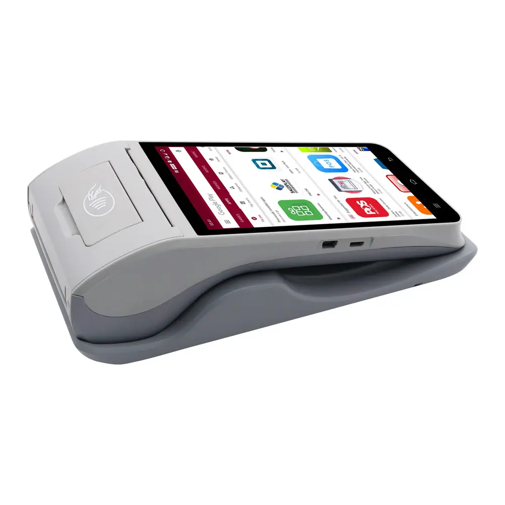ZCS Z91 touch screen mobile EDC machine Android 11.0 pos terminal with android NFC/RFID card reader Android pos system
