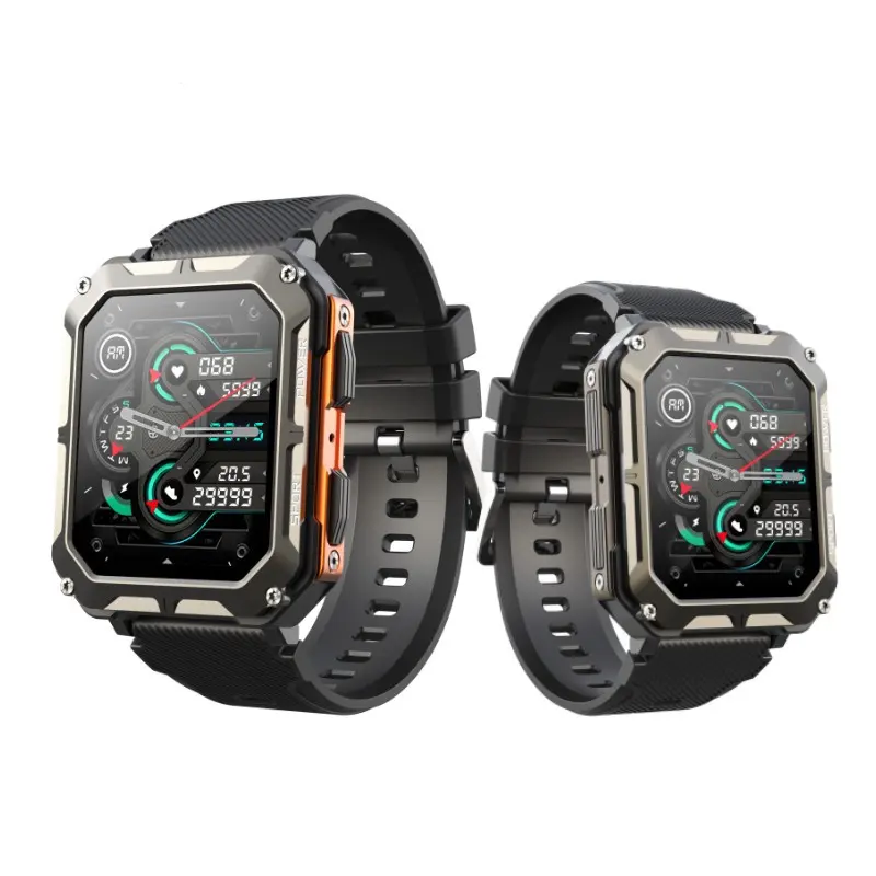 2023 C20pro Smartwatch 1.83 Inch Multi Sport Mode 5atm IP68 Inteligentny C 20 C20 Pro Mejor Men Rugged Smart Watch
