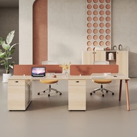 Ensemble de chaises de bureau simples modernes doubles et à cartes pour quatre à six personnes pour le salon